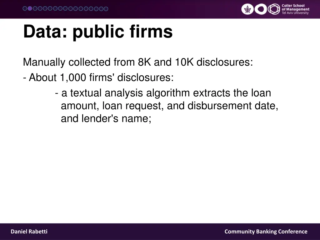 data public firms