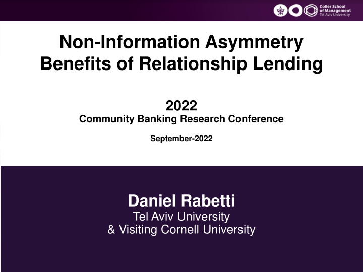 non information asymmetry benefits