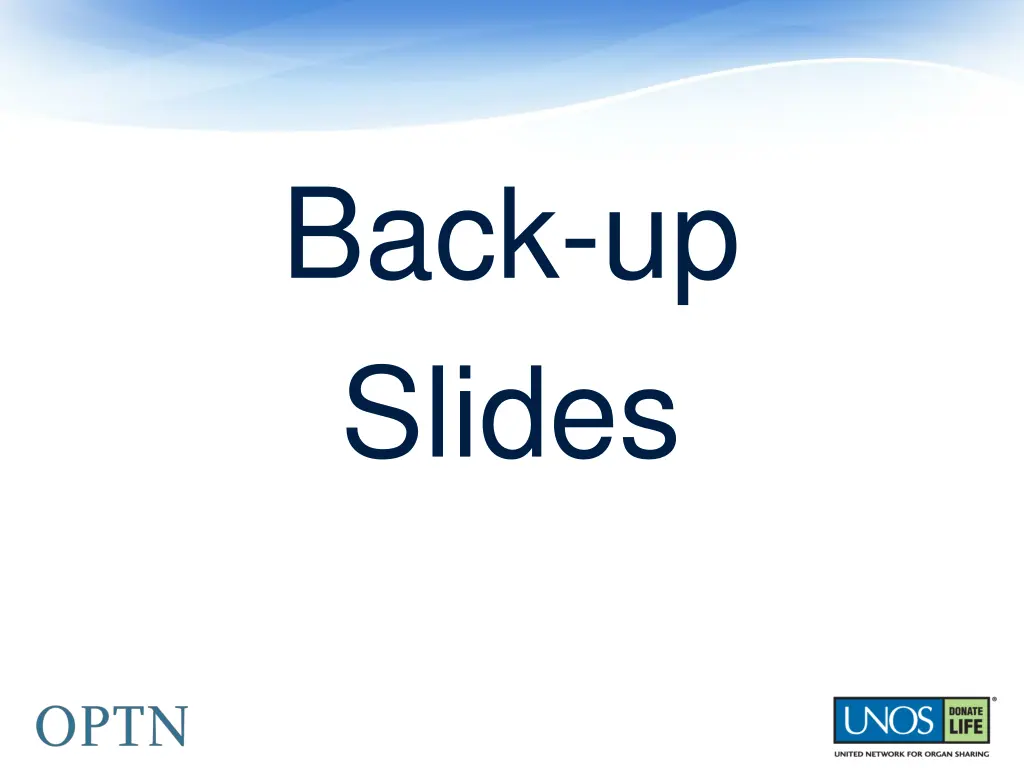 back up slides