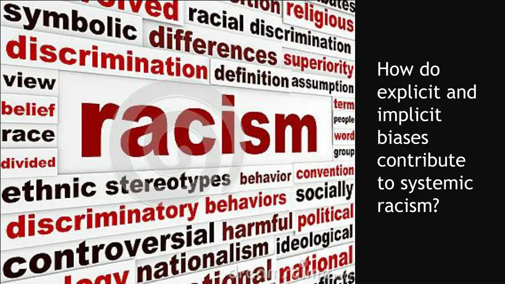 how do explicit and implicit biases contribute