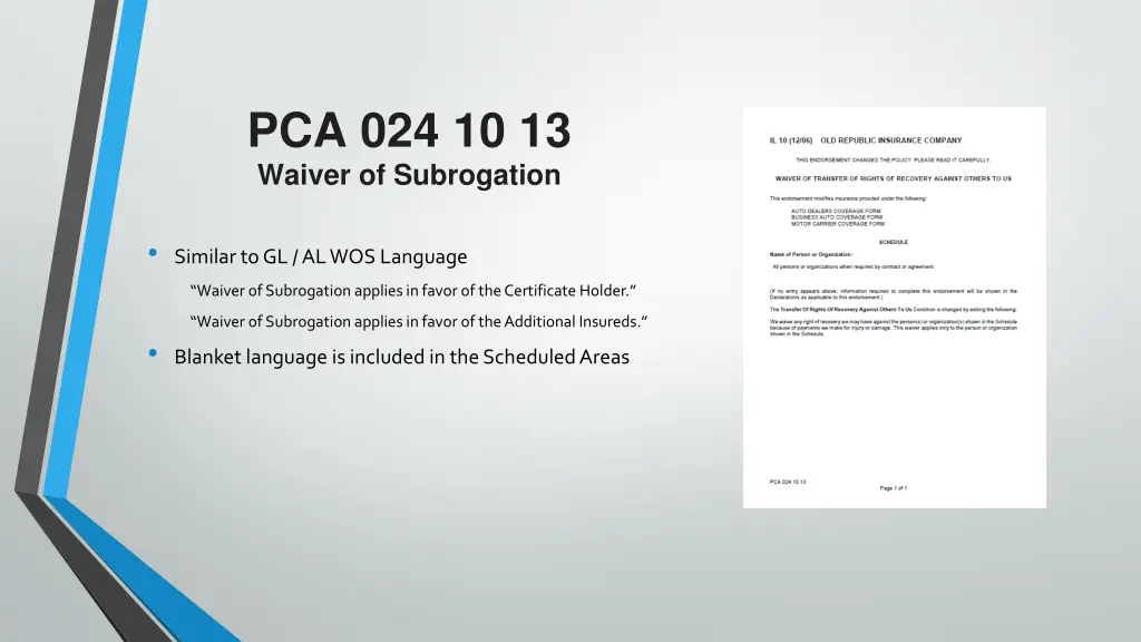 pca 024 10 13 waiver of subrogation 1
