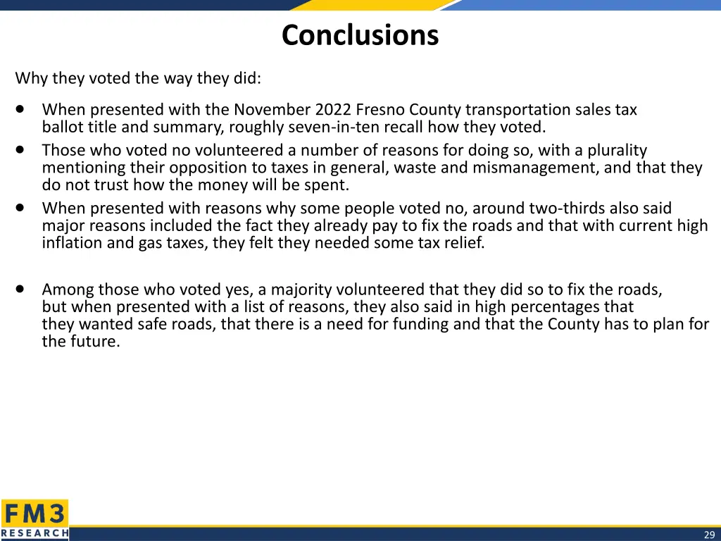 conclusions 1