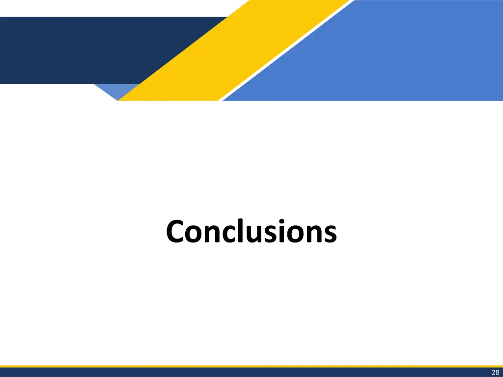 conclusions