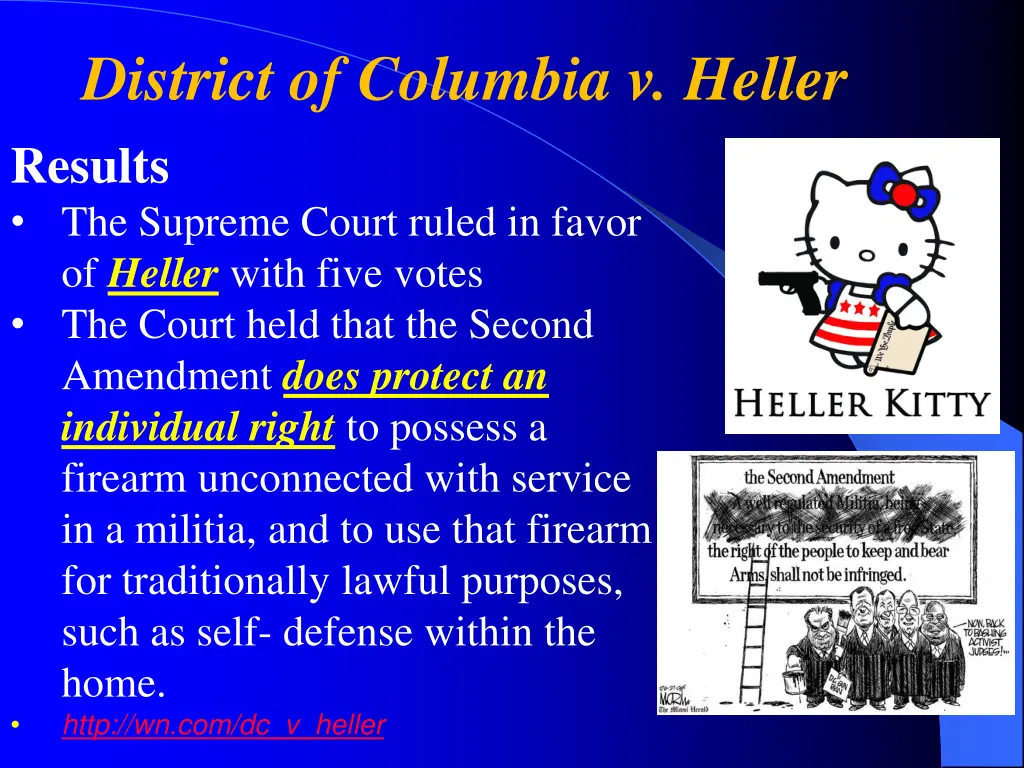 district of columbia v heller results the supreme