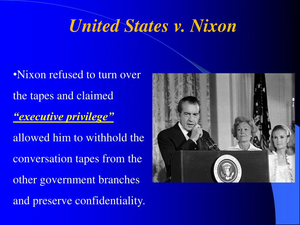 united states v nixon