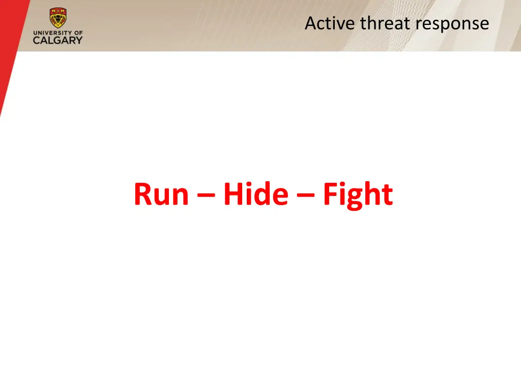 active threat response