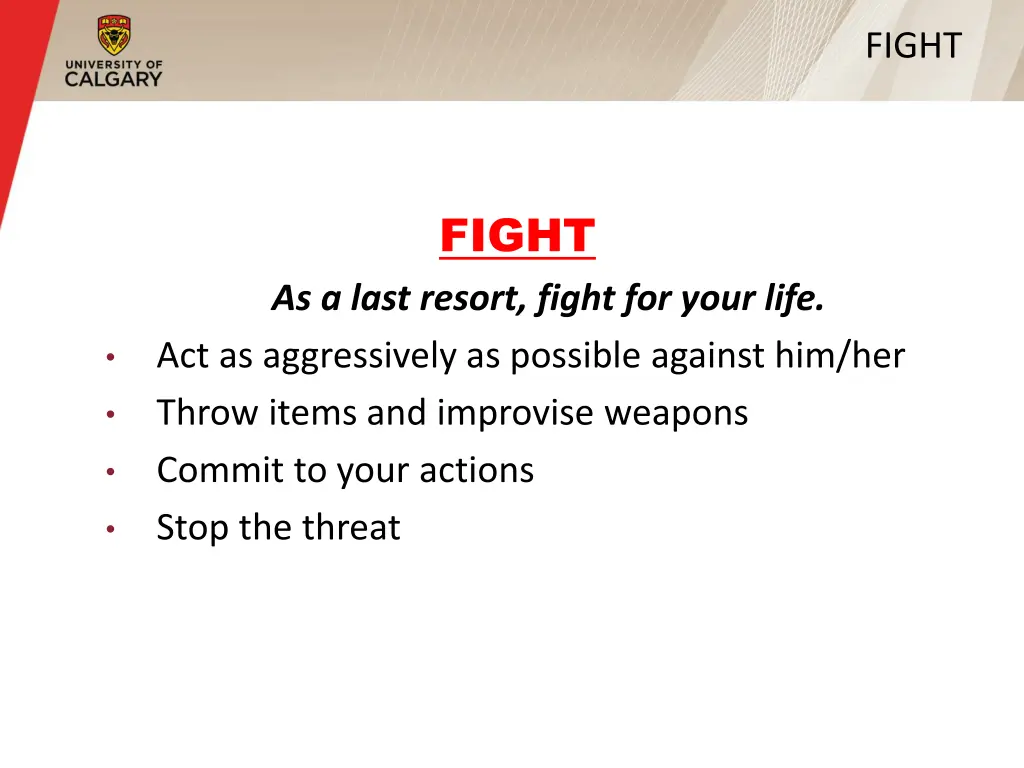 fight