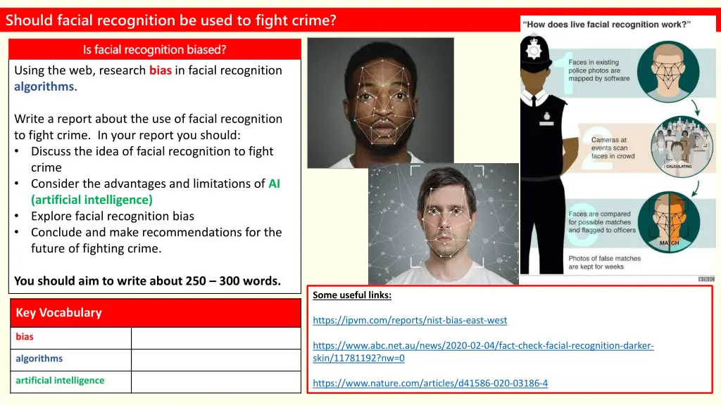 should facial recognition be used to fight crime 2