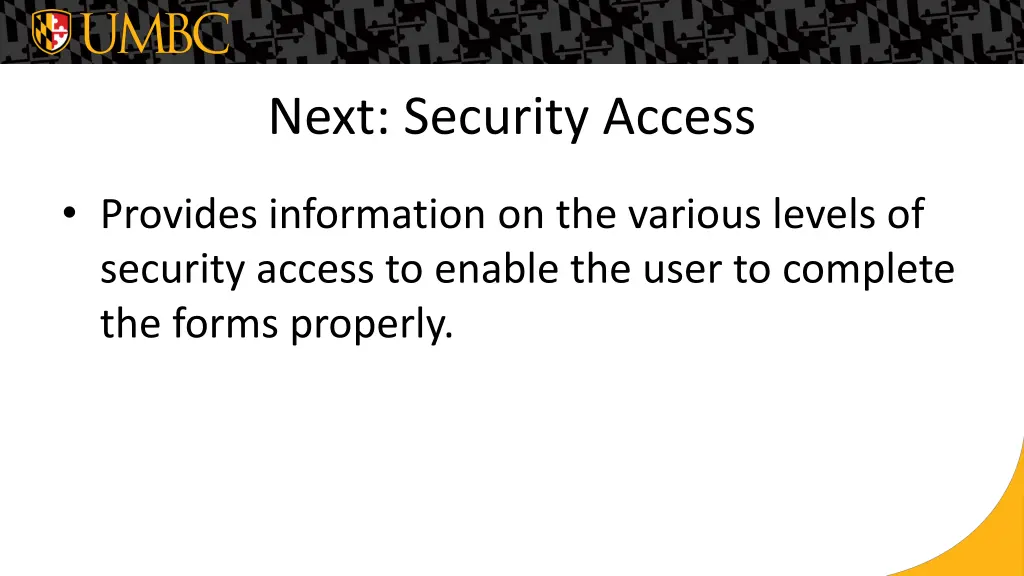 next security access
