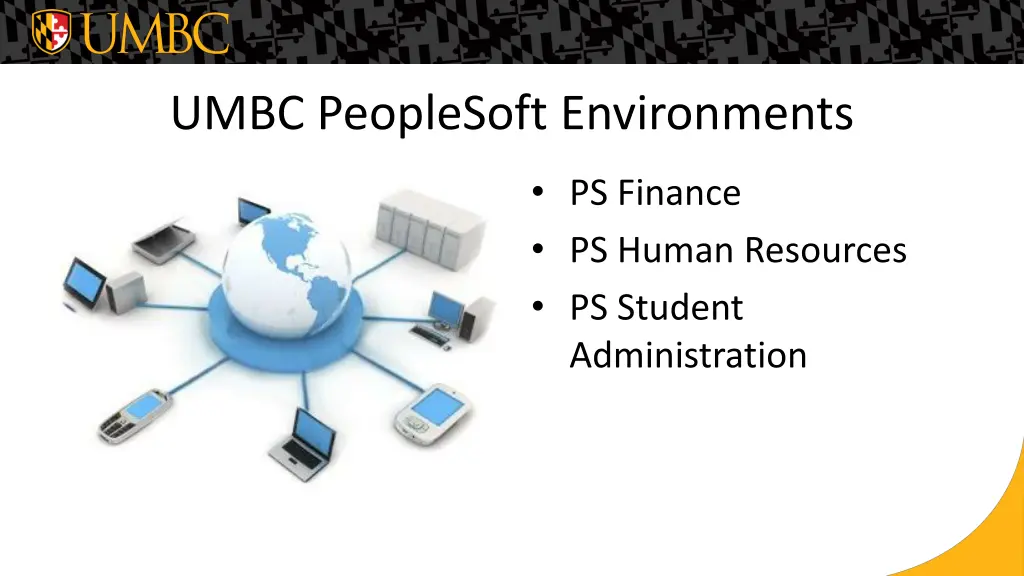 umbc peoplesoft environments