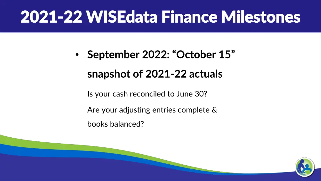 2021 2021 22 wisedata finance milestones 2