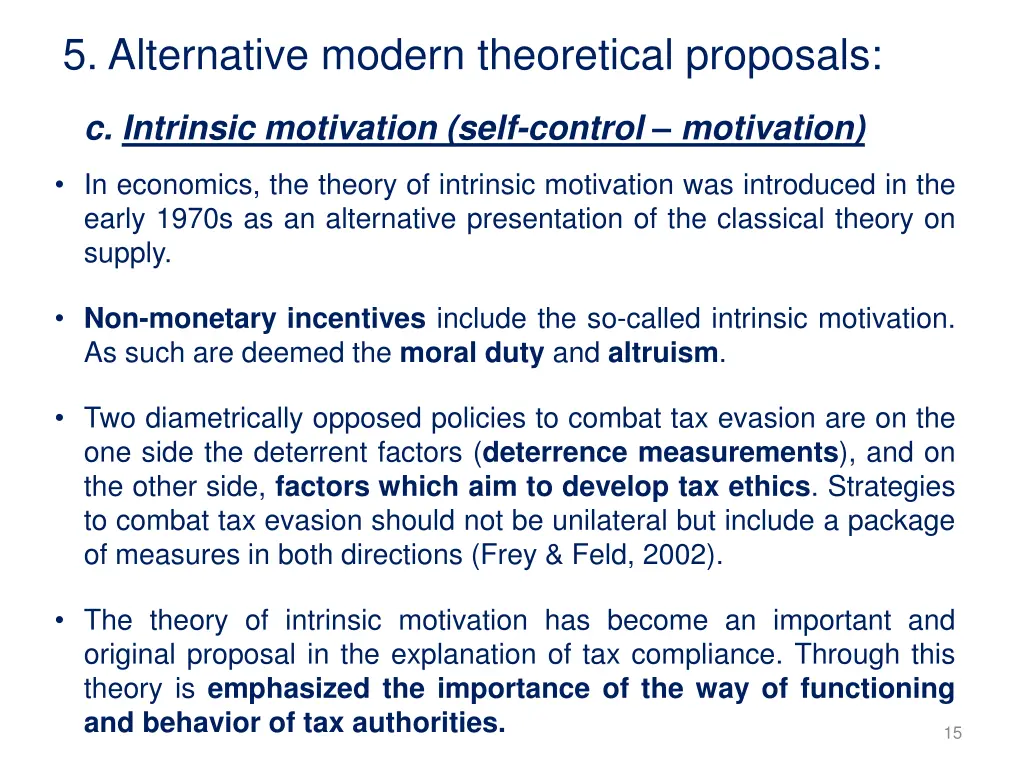 5 alternative modern theoretical proposals 2