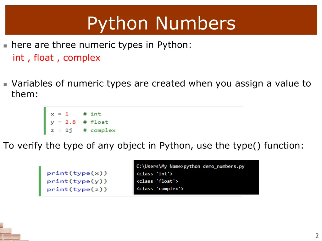 python numbers