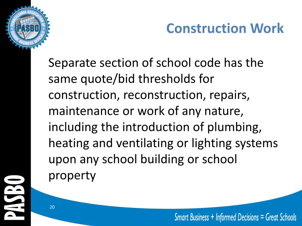 construction work