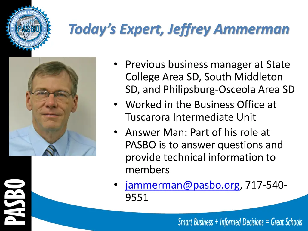 today s expert jeffrey ammerman