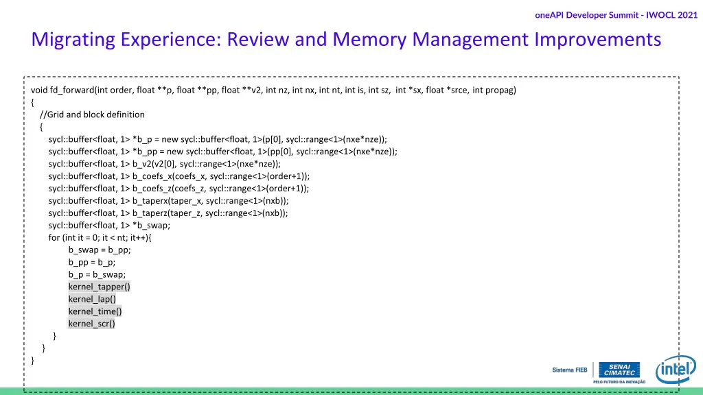 oneapi developer summit iwocl 2021 13