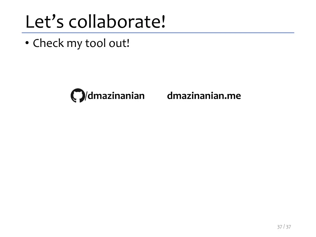 let s collaborate check my tool out