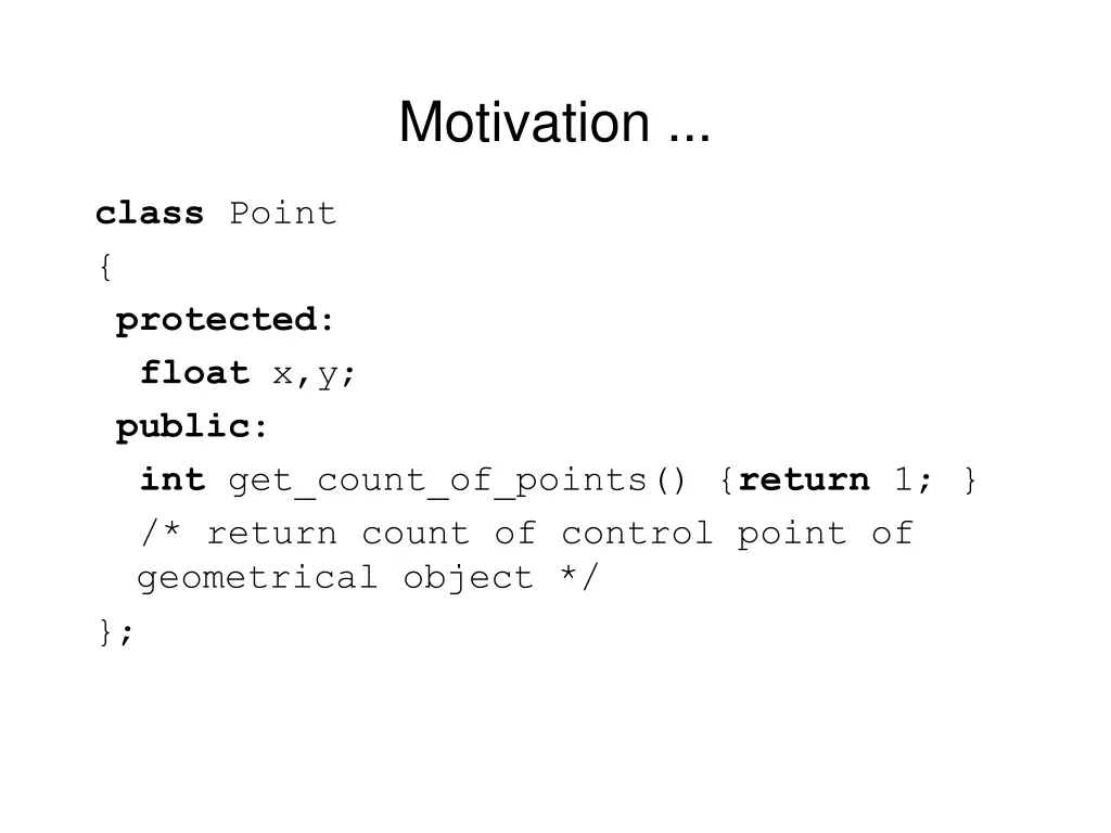 motivation