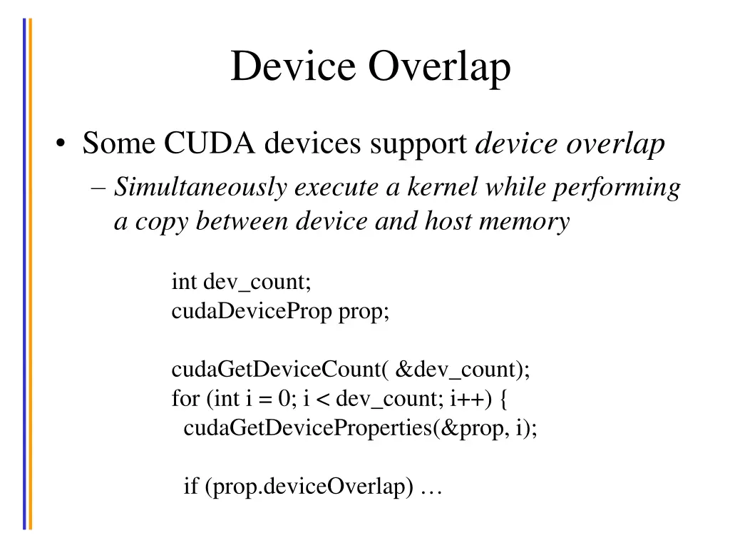 device overlap