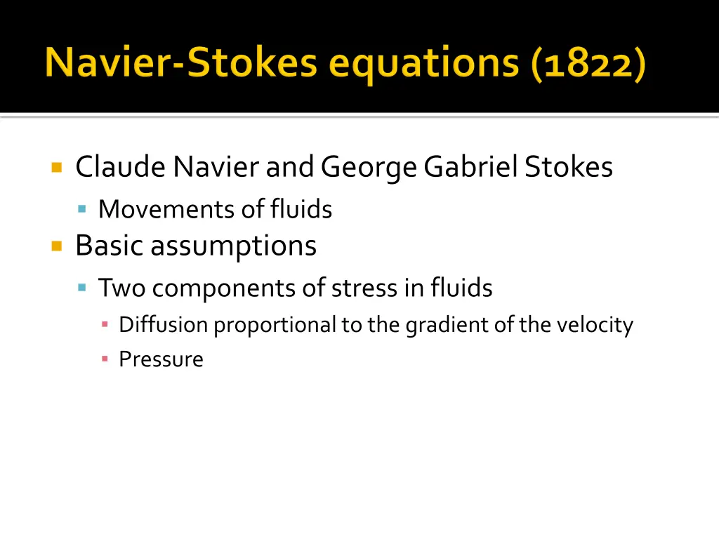 claude navierand george gabriel stokes movements