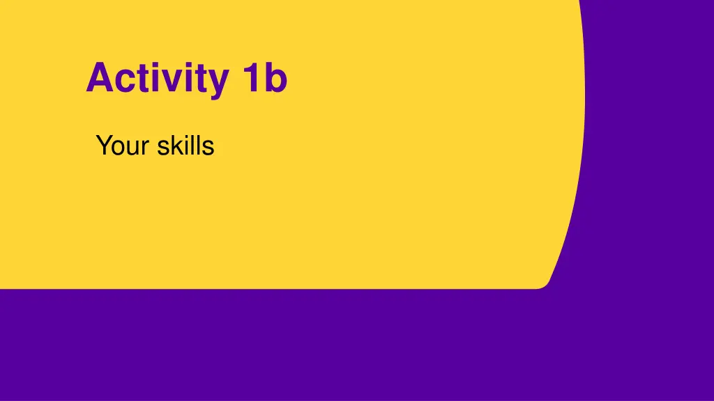 activity 1b