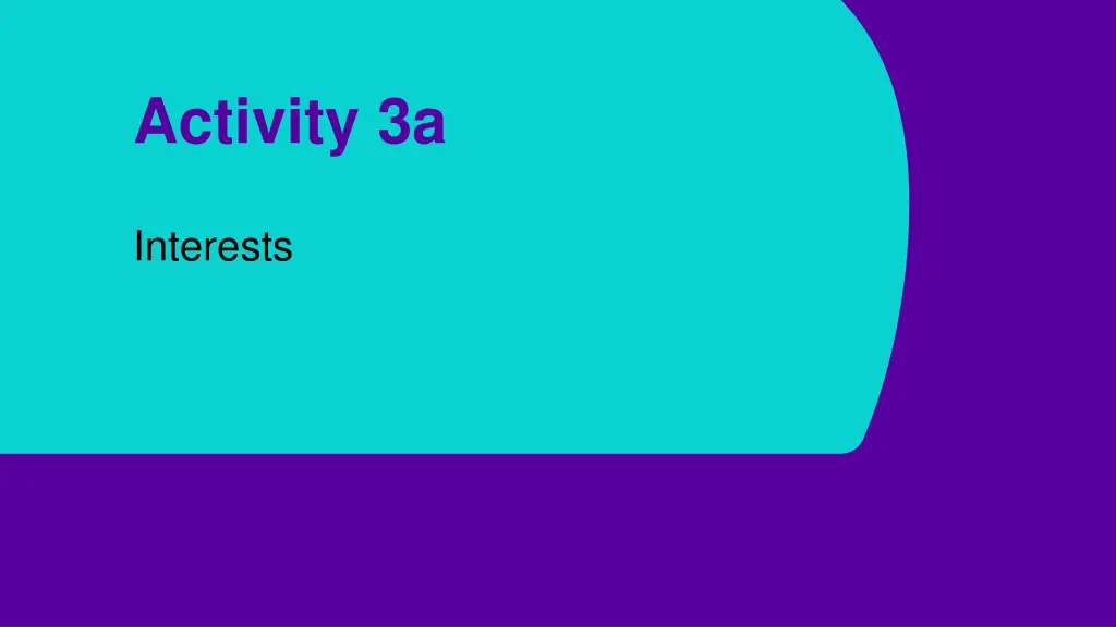activity 3a