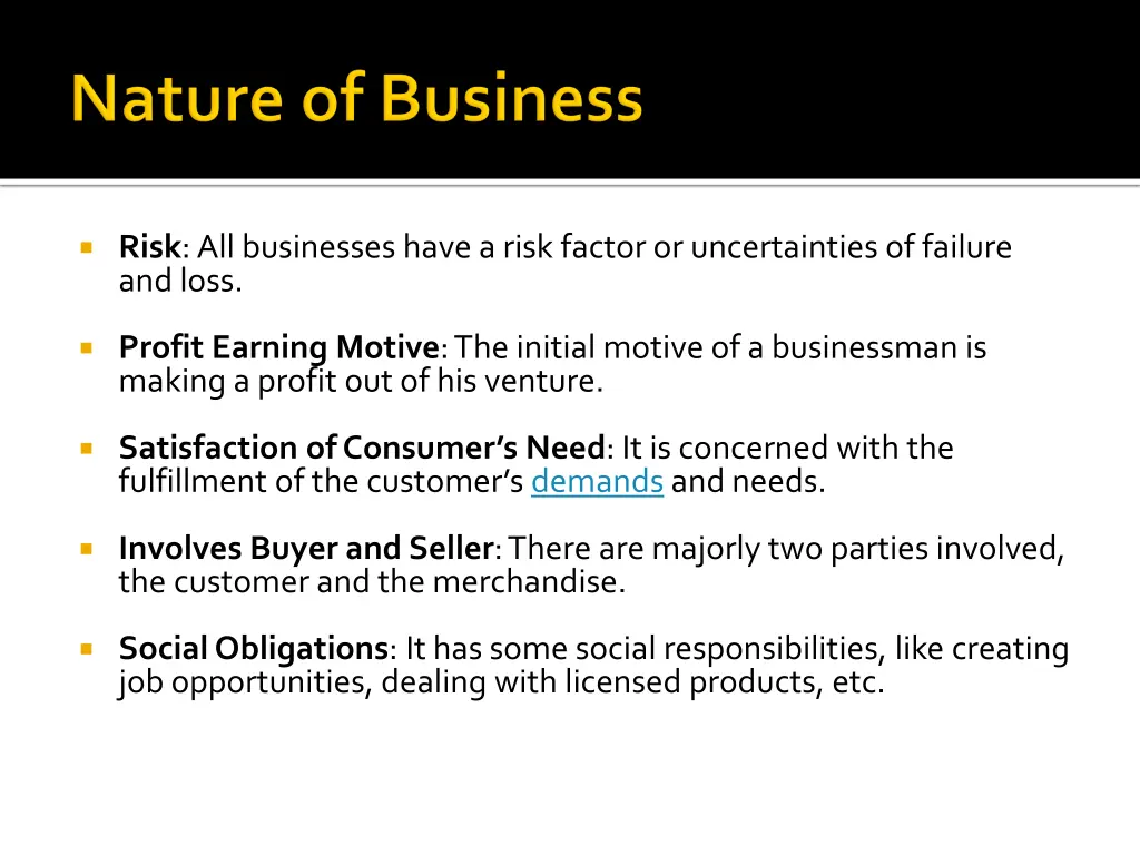 risk all businesses have a risk factor