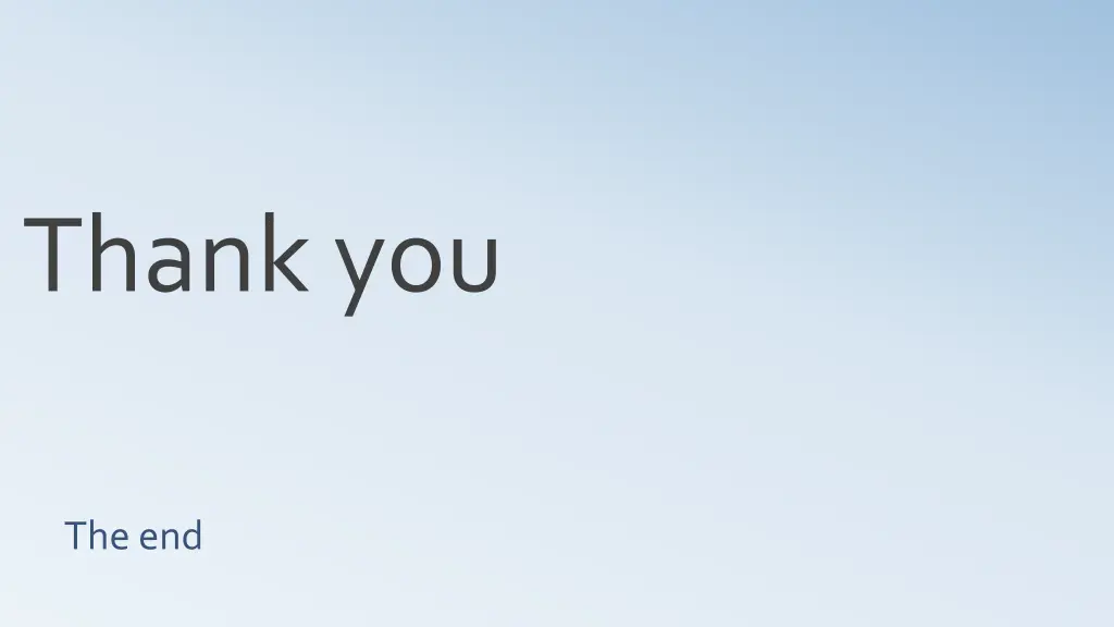 thank you