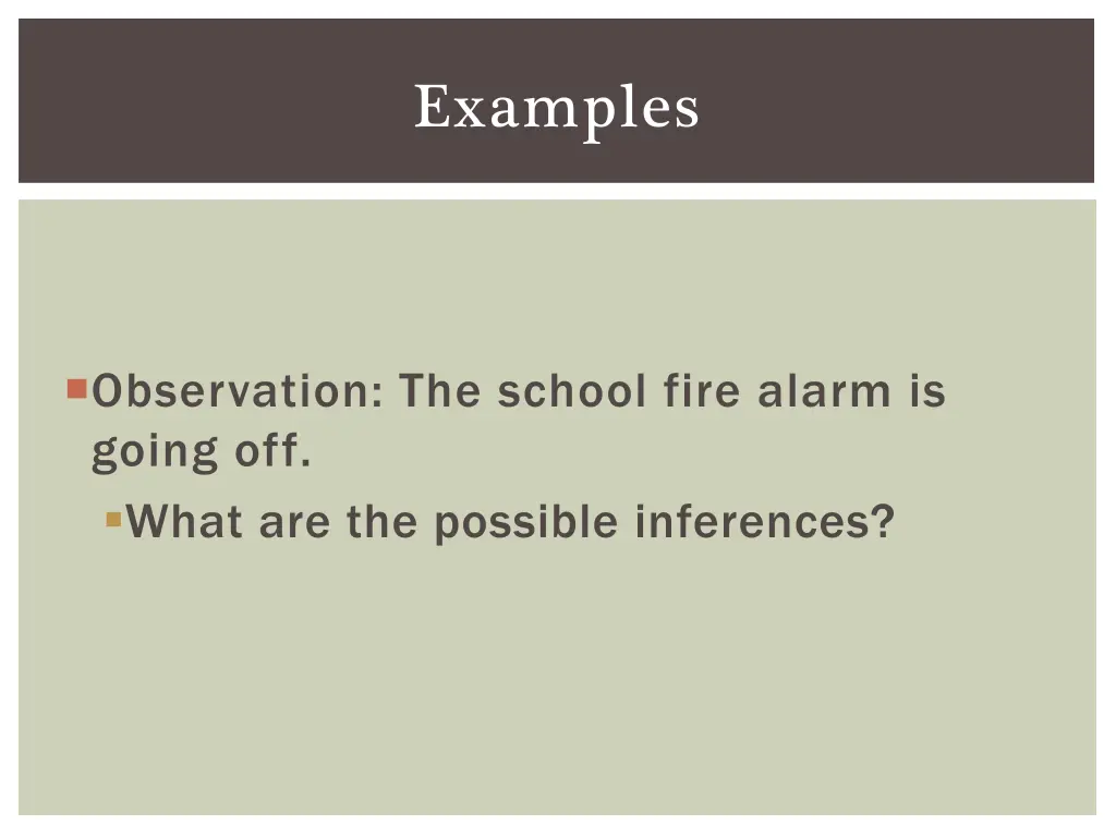 examples