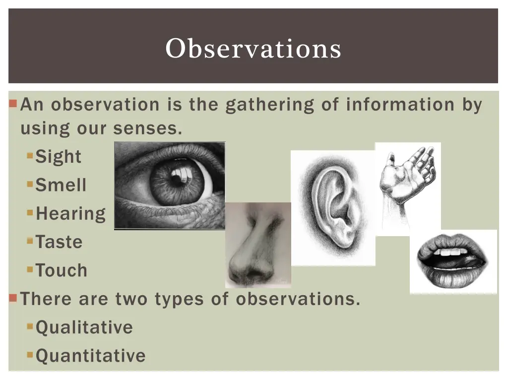 observations