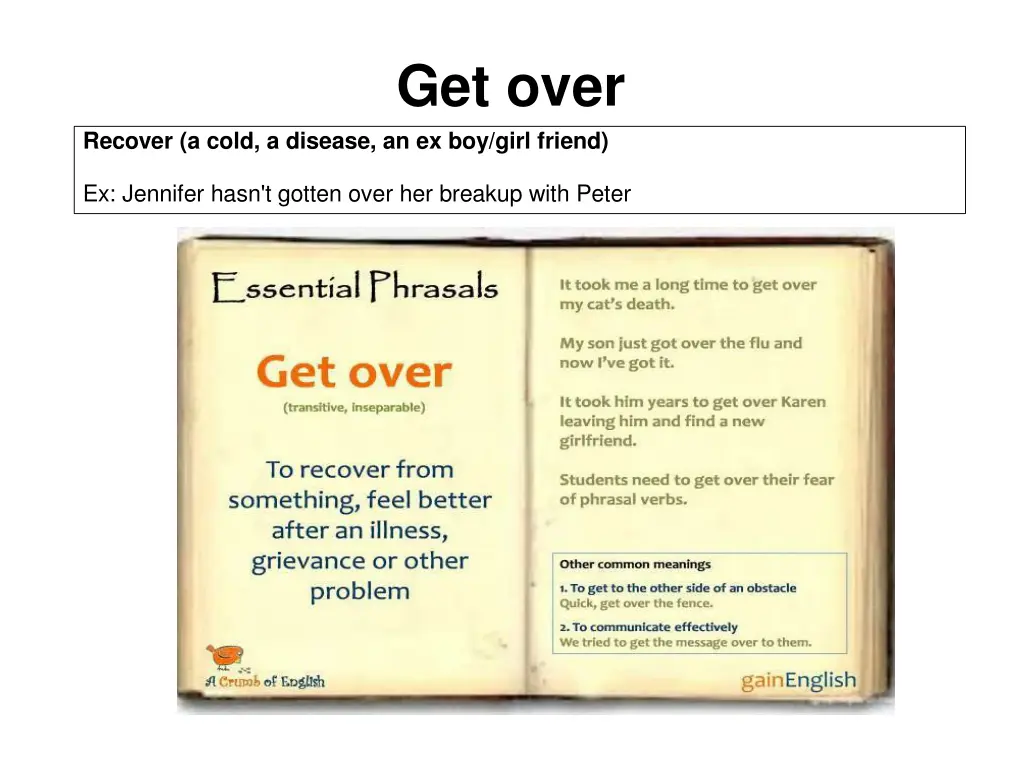 get over