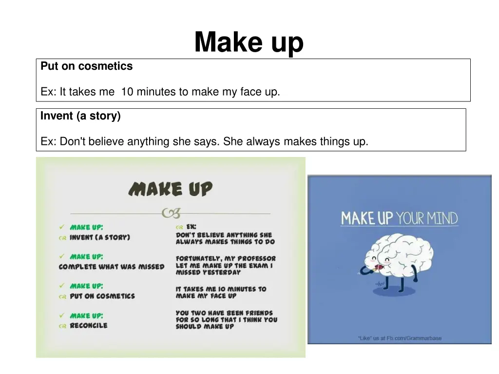 make up