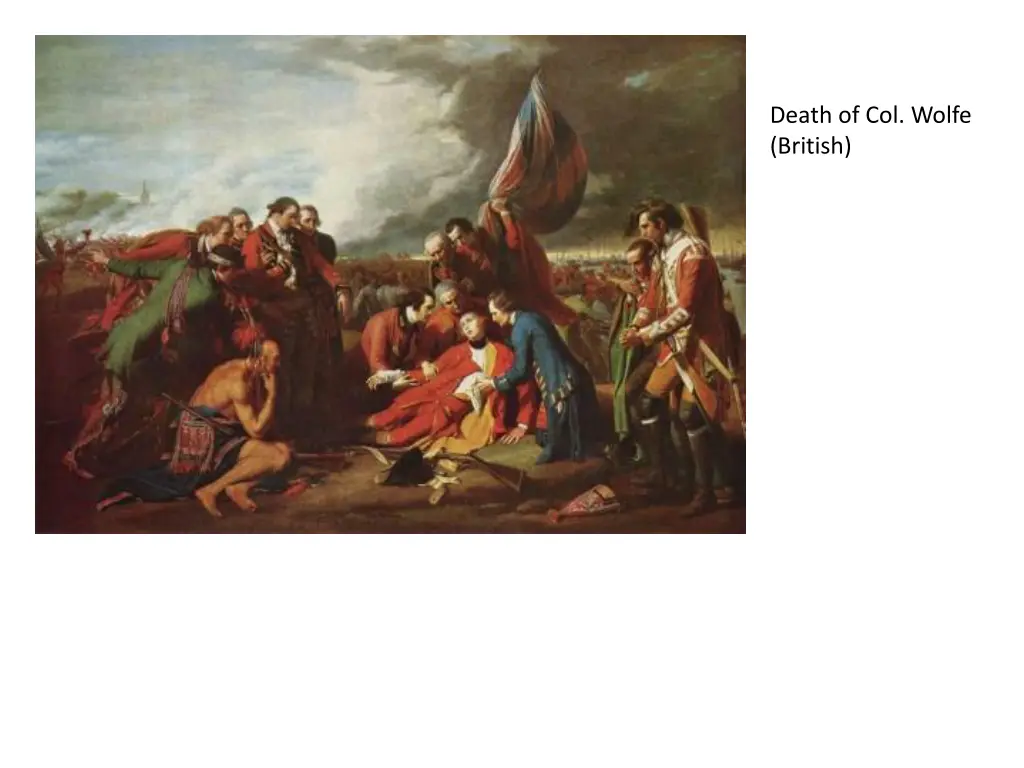 death of col wolfe british