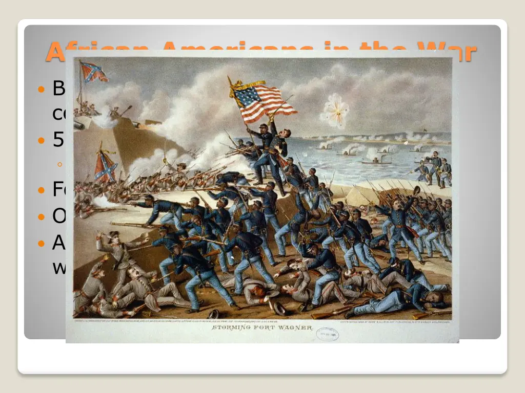 african americans in the war