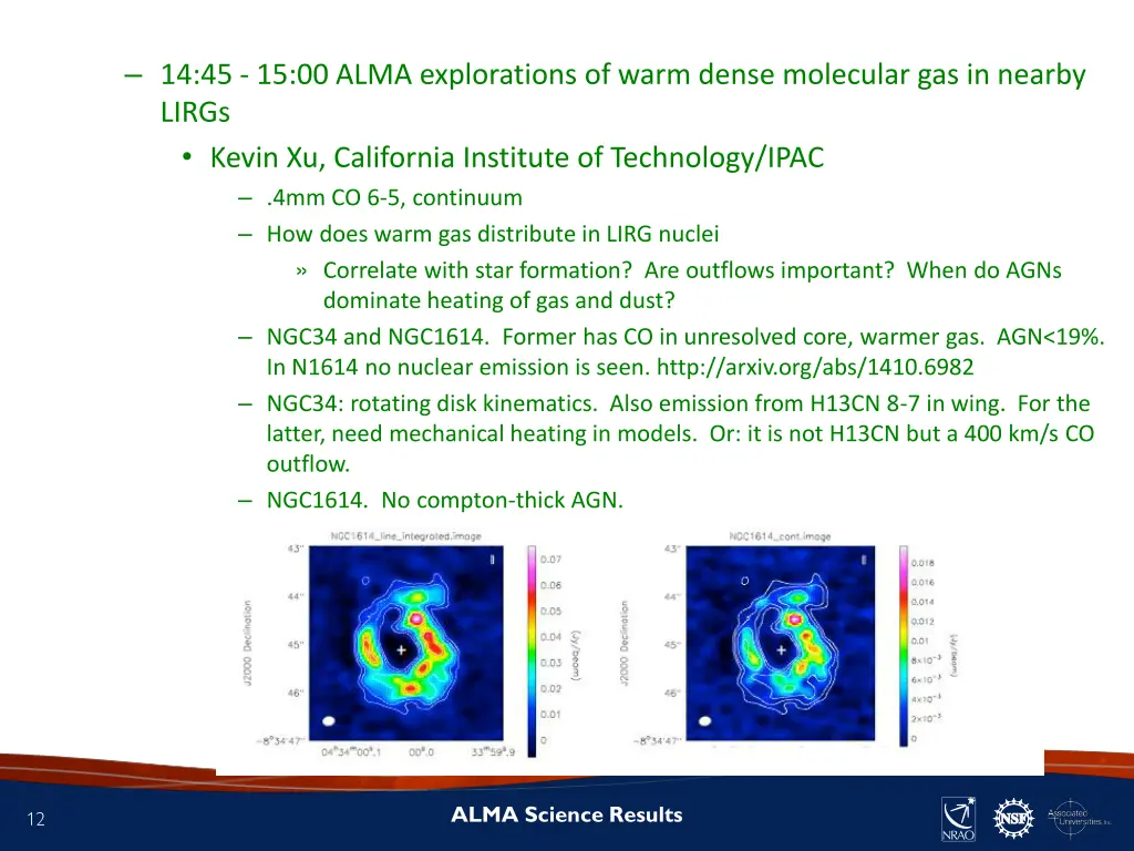 14 45 15 00 alma explorations of warm dense