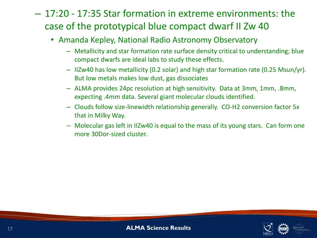 17 20 17 35 star formation in extreme