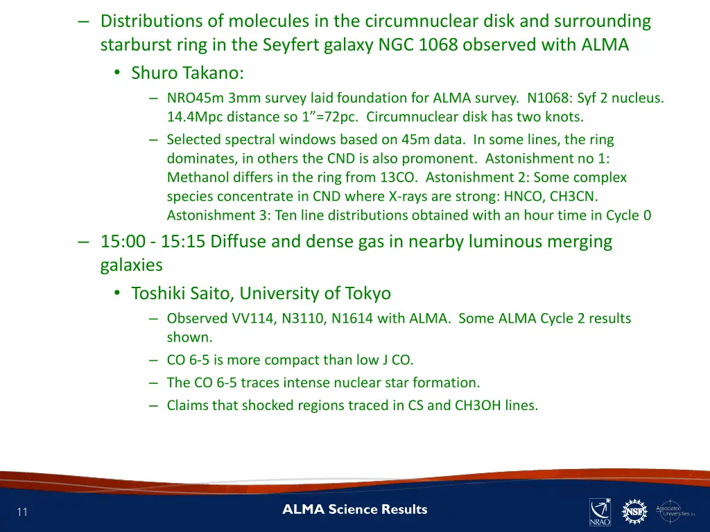 distributions of molecules in the circumnuclear