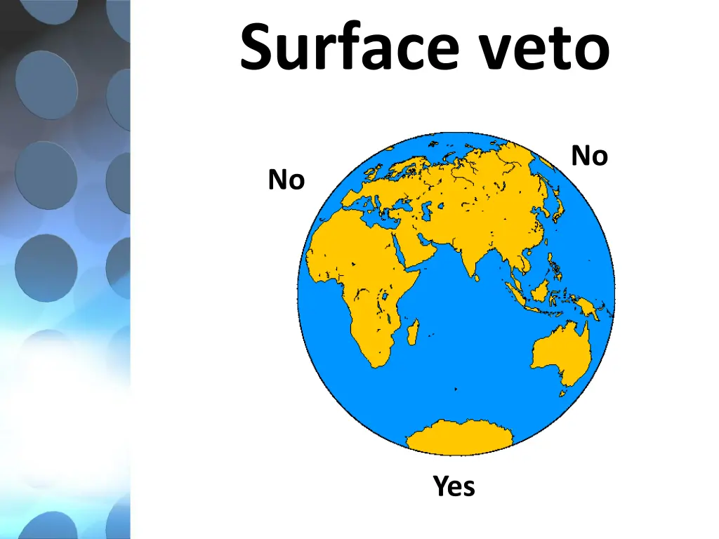 surface veto