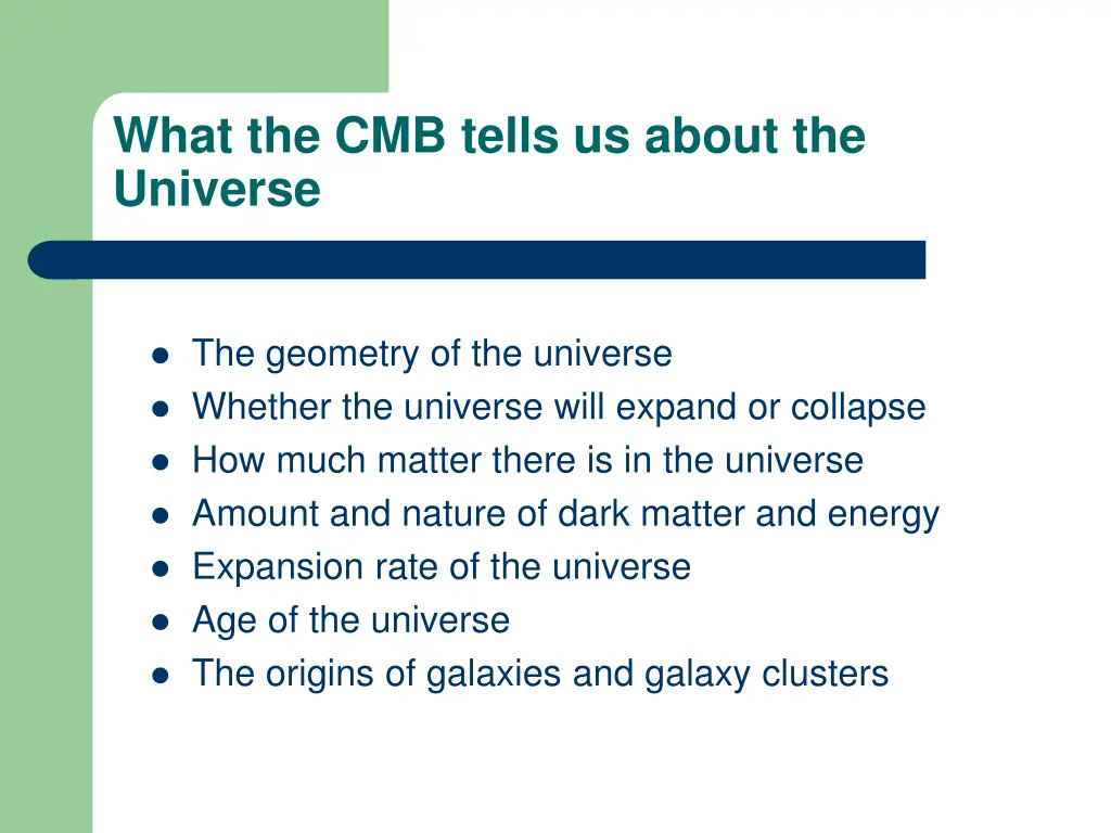 what the cmb tells us about the universe