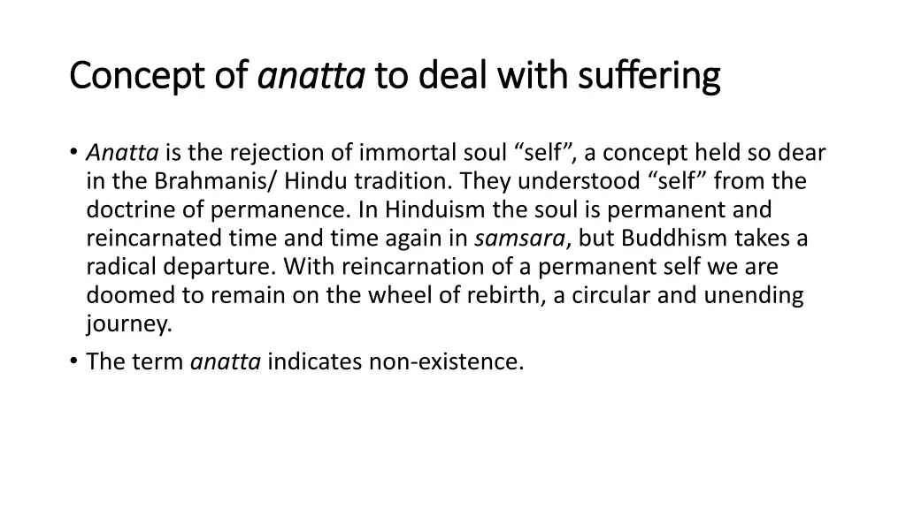 concept of concept of anatta