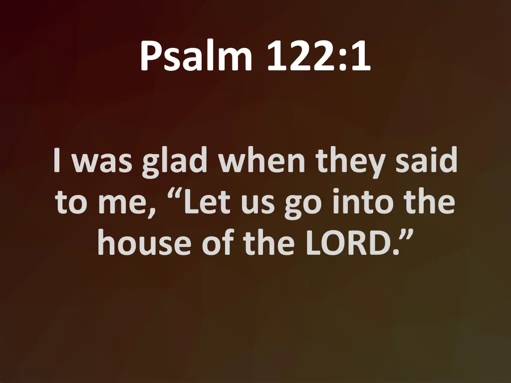 psalm 122 1 2