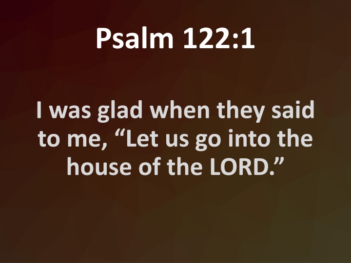 psalm 122 1