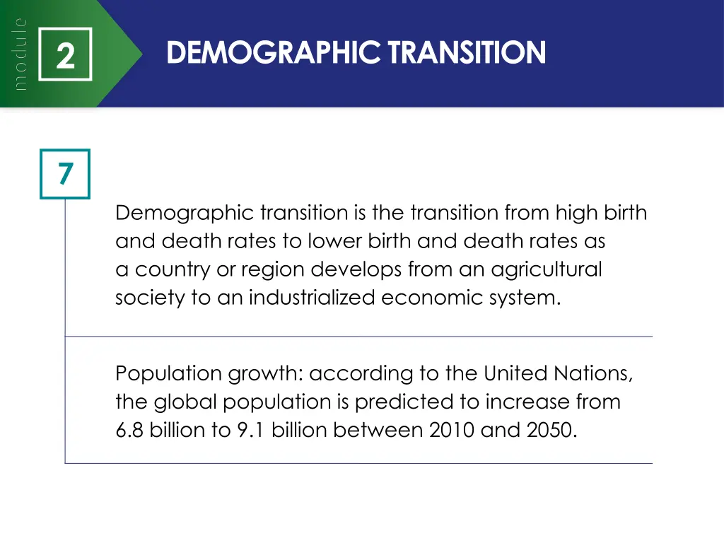 demographic transition
