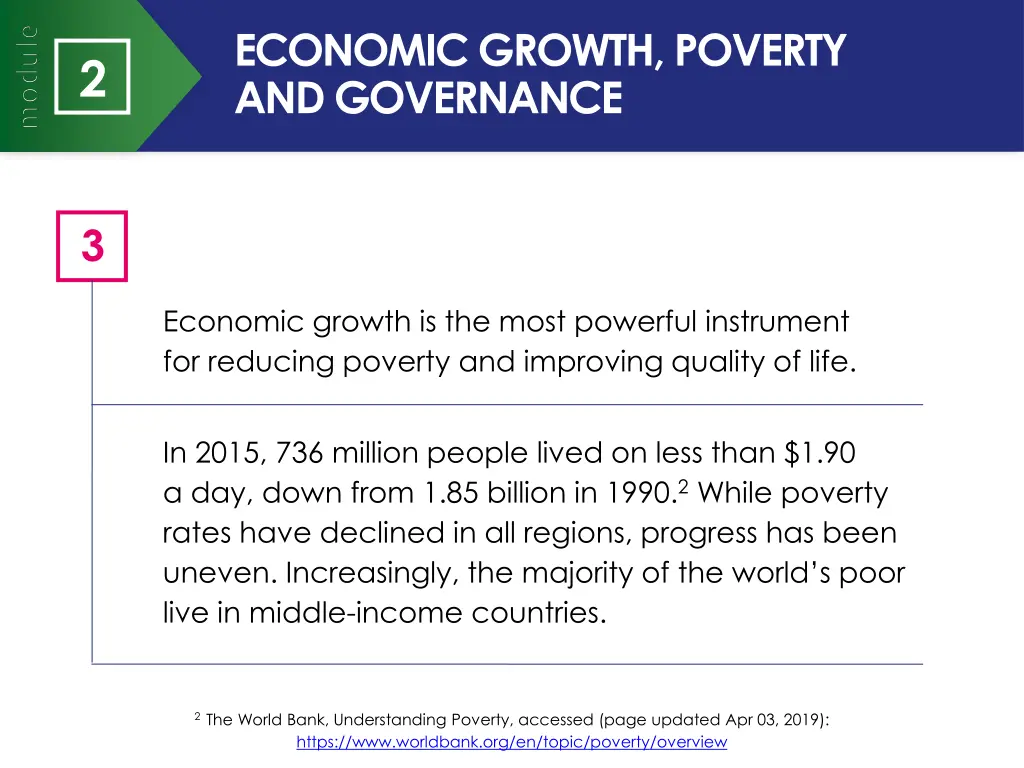 economic growth poverty and governance