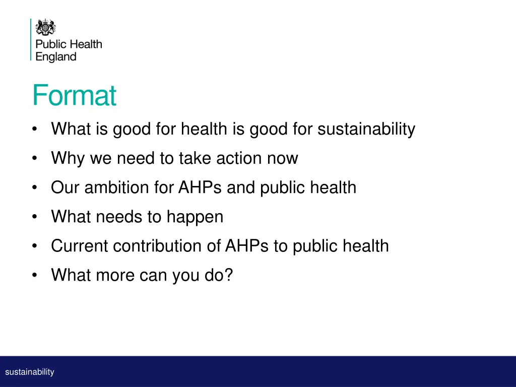 format what is good for health is good