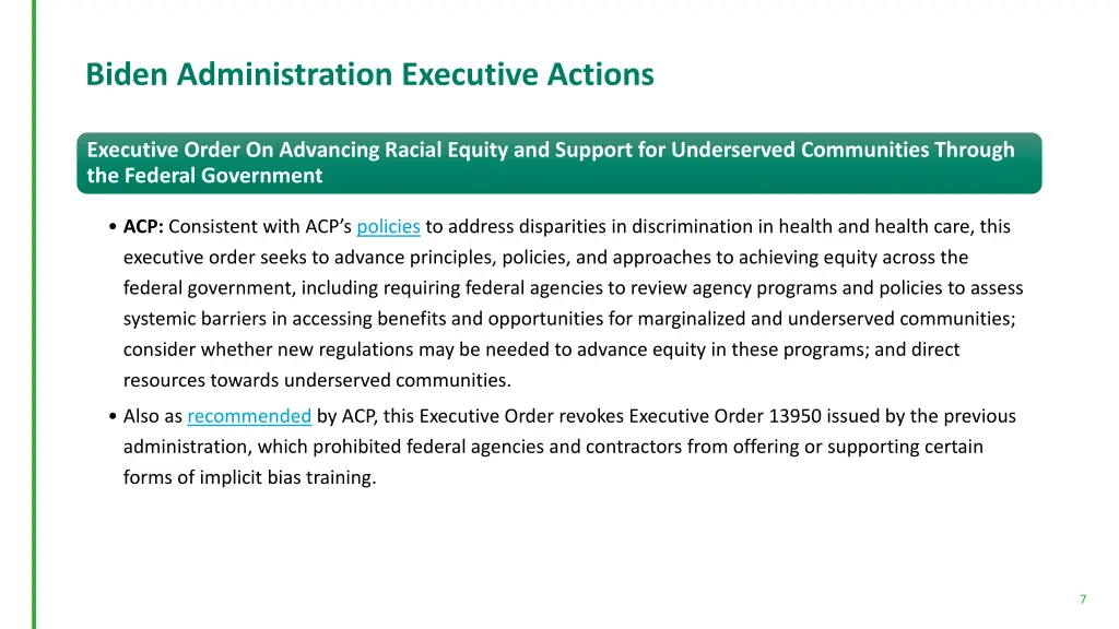 biden administration executive actions