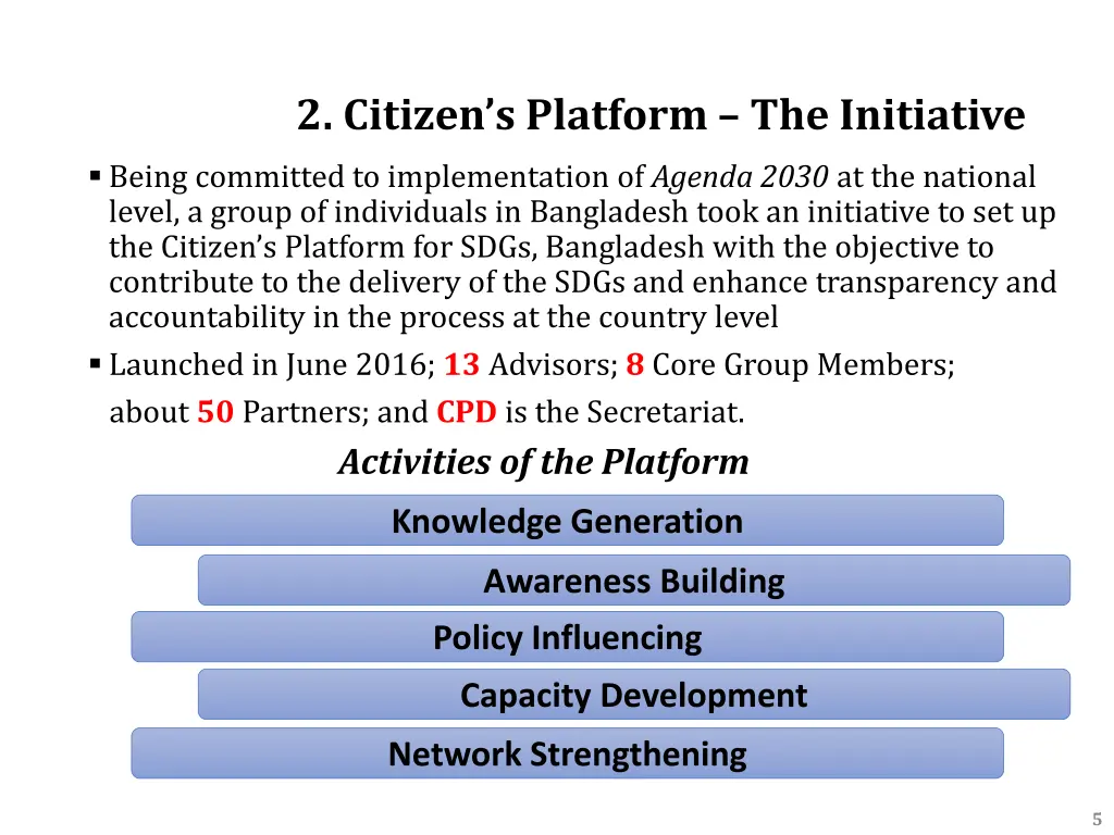 2 citizen s platform the initiative