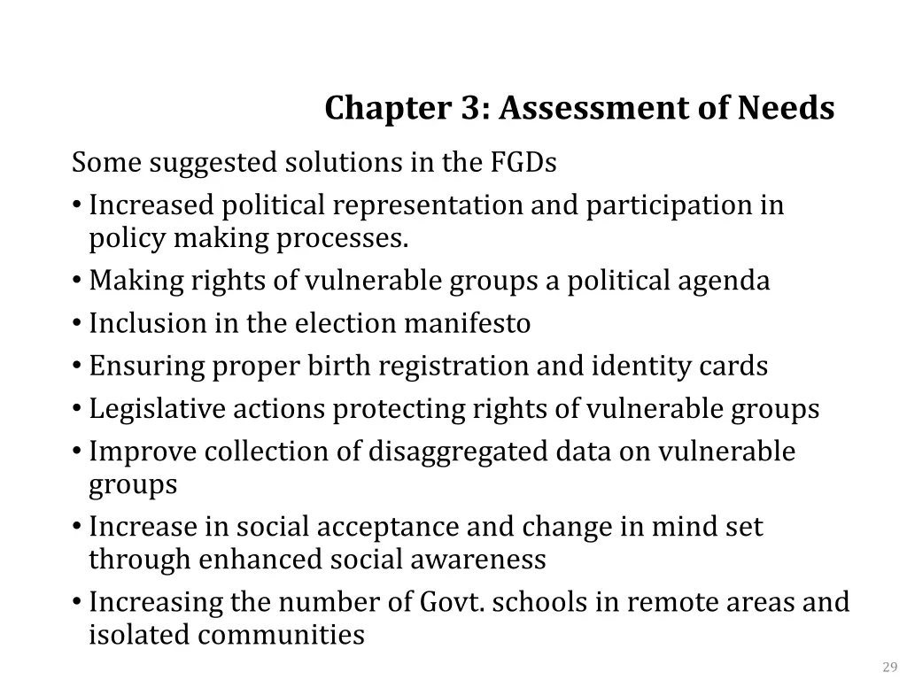 chapter 3 assessment of needs 1