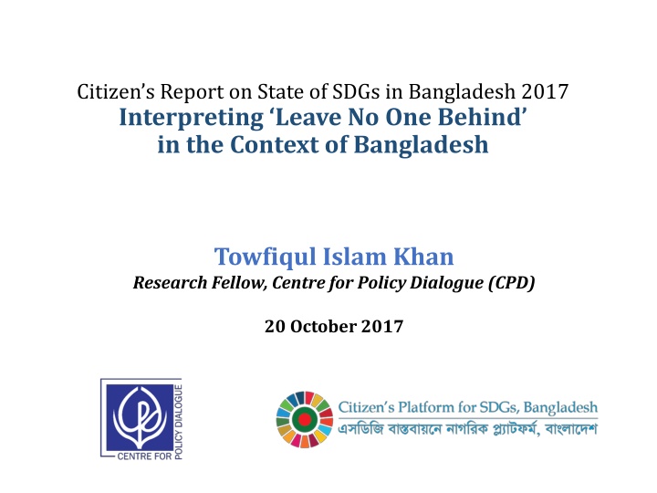 citizen s report on state of sdgs in bangladesh