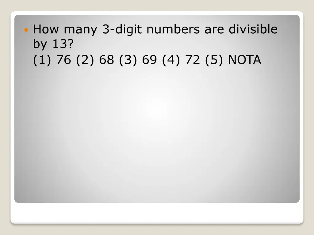 how many 3 digit numbers are divisible